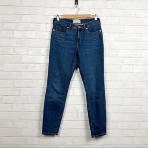 Everlane Blue Mid Rise Skinny Jean